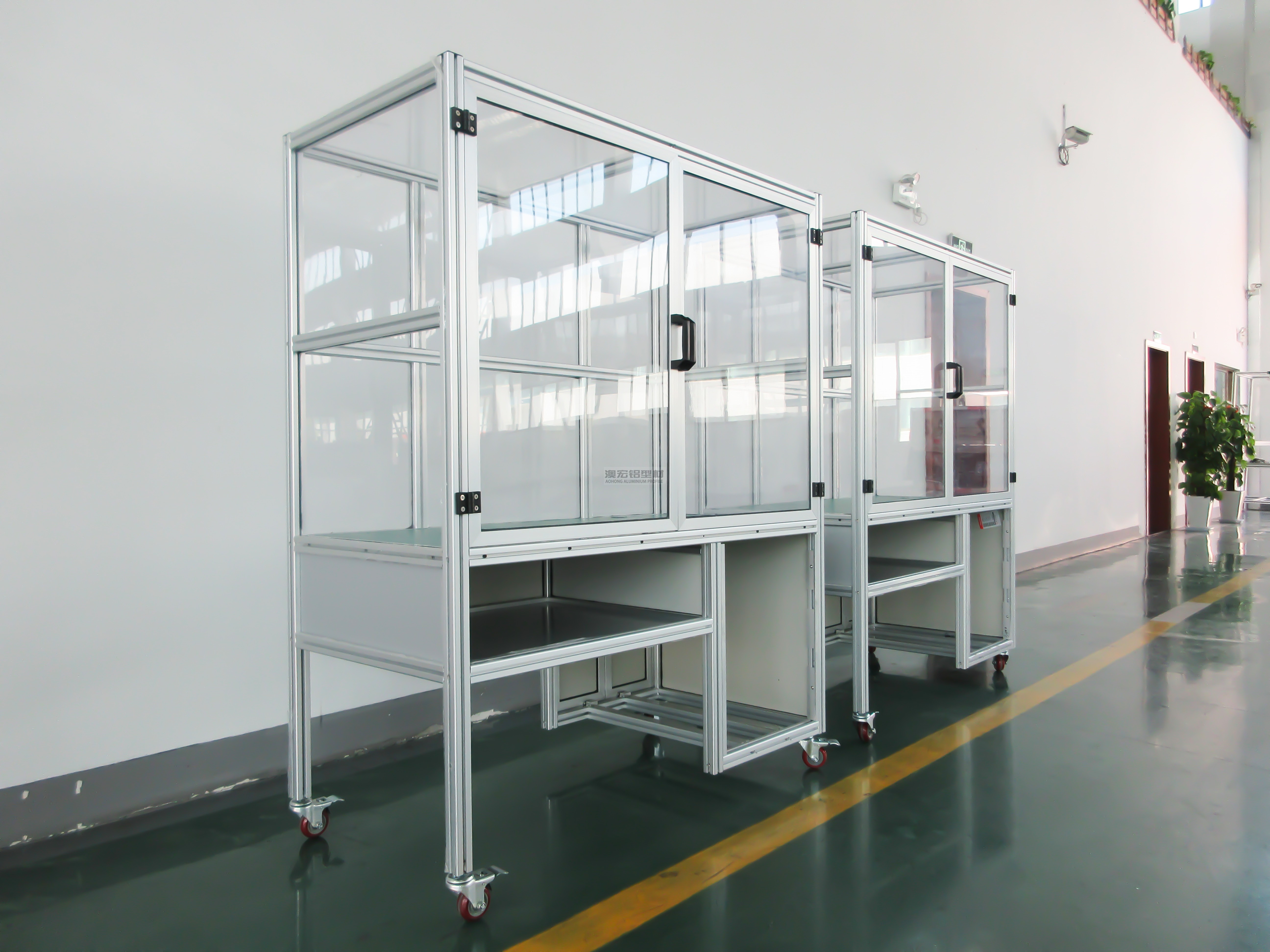 工業(yè)生產(chǎn)鋁型材架子安裝如何提升精度？-澳宏工業(yè)鋁型材