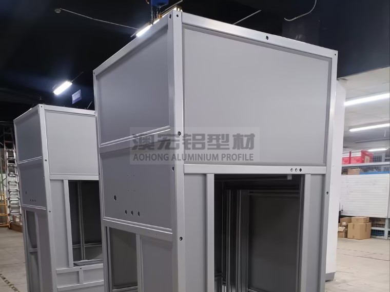 工業(yè)生產(chǎn)鋁型材架子安裝如何提升精度？-澳宏工業(yè)鋁型材